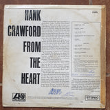 Hank Crawford ‎– From The Heart - Vinyl LP Record - Very-Good- Quality (VG-)