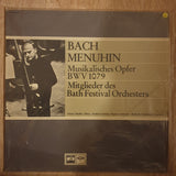 Johann Sebastian Bach, Yehudi Menuhin – Musikalisches Opfer BWV 1079! - Vinyl LP Record - Very-Good+ Quality (VG+)