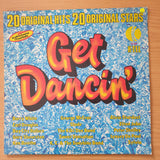 Various – Get Dancin' - Vinyl LP Record - Very-Good+ Quality (VG+) (verygoodplus)