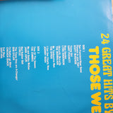 Those Were The Days - 24 Great Hits By 24 Great Artists  - Double Vinyl LP Record - Very-Good+ Quality (VG+) (verygoodplus)