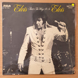 Elvis Presley – Elvis - That's The Way It Is - Vinyl LP Record - Very-Good+ Quality (VG+) (verygoodplus)