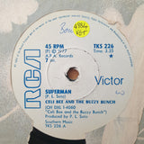 Celi Bee & The Buzzy Bunch – Superman (Rhodesia) -  Vinyl 7" Record - Very-Good+ Quality (VG+) (verygoodplus)