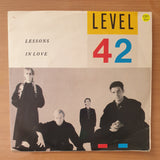 Level 42 – Lessons In Love - Vinyl 7" Record - Very-Good+ Quality (VG+) (verygoodplus)