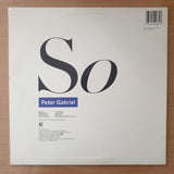 Peter Gabriel  – So - Vinyl LP Record - Very-Good+ Quality (VG+) (verygoodplus)