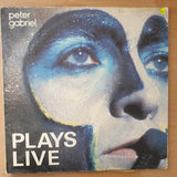 Peter Gabriel – Plays Live - Double Vinyl LP Record - Very-Good+ Quality (VG+) (verygoodplus)