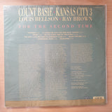 Count Basie / Kansas City 3 – For The Second Time - Vinyl LP Record - Very-Good+ Quality (VG+) (verygoodplus)