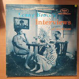 Lenny Bruce – Lenny Bruce's Interviews Of Our Times – Vinyl LP Record - Very-Good+ Quality (VG+) (verygoodplus)