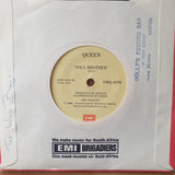 Queen & David Bowie – Under Pressure - Vinyl 7" Record - Very-Good+ Quality (VG+) (verygoodplus)