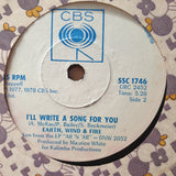 Earth, Wind & Fire - Got To Get You Into My Life (Rhodesia) - Vinyl 7" Record - Very-Good+ Quality (VG+) (verygoodplus)