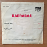 Barrabas – Woman / Chicco (Angola) - Vinyl 7" Record - Very-Good+ Quality (VG+) (verygoodplus)