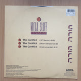 World Stuff Featuring A.A. Bargiran – The Conflict - Vinyl LP Record - Very-Good+ Quality (VG+)