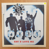 Def Con 4 – Say U Love Me – Vinyl LP Record - Very-Good+ Quality (VG+) (verygoodplus)