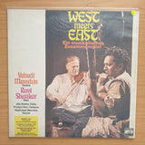 Ravi Shankar /Yehudi Menuhin – West Meets East - Vinyl LP Record - Very-Good+ Quality (VG+)