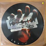 Judas Priest - British Steel - Picture Disc ‎– Vinyl LP Record - Very-Good+ Quality (VG+)