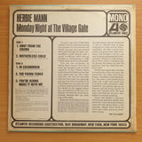 Herbie Mann – Monday Night At The Village Gate - Vinyl LP Record - Very-Good+ Quality (VG+)