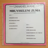 Mbuyiseleni Zuma – Umakhelwane -  Vinyl LP Record - Very-Good+ Quality (VG+) (verygoodplus)