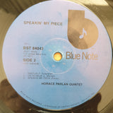 Horace Parlan Quintet ‎– Speakin' My Piece (Blue Note) - Vinyl LP Record - Very-Good- Quality (VG-) (verygoodminus)