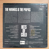 The Mamas & The Papas – Hits Of Gold -  Vinyl LP Record - Very-Good Quality (VG) (verry)