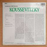 Sibelius - Koussevitzky, Boston Symphony Orchestra – Legendary Performers: Sibelius Symphony No. 2 - Audiophile DMM - Direct Metal Mastering - Vinyl LP Record Sealed