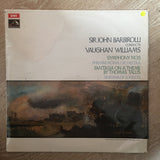 Vaughan Williams, Sir John Barbirolli, Philharmonia Orchestra, Sinfonia Of London* ‎– Symphony No 5 / Fantasia On A Theme By Thomas Tallis - Vinyl LP Record - Opened  - Good Quality (G) - C-Plan Audio