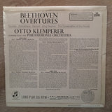 Otto Klemperer & Philharmonia Orchestra : Ludwig van Beethoven ‎– Beethoven Overtures - Vinyl LP Record - Opened  - Very-Good+ Quality (VG+) - C-Plan Audio