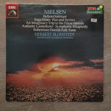 Nielsen, Herbert Blomstedt, Danish Radio Symphony Orchestra ‎– Orchestral Works- Vinyl LP Record - Opened  - Very-Good+ Quality (VG+) - C-Plan Audio