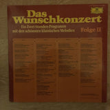 Various ‎– Das Wunschkonzert Folge II  - Vinyl LP Record - Opened  - Very-Good+ Quality (VG+) - C-Plan Audio