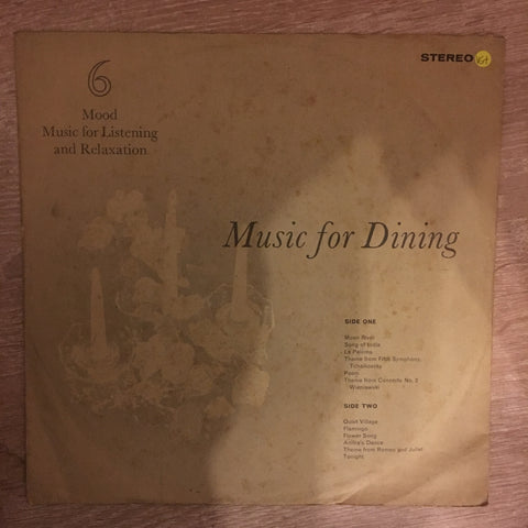 Music For Dining - Mood Music For Relaxation - No 6 - Vinyl LP Record -  Opened - Very-Good+ Quality (VG+)