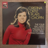 Cristina Ortiz, Chopin ‎– Cristina Ortiz Plays Chopin The Four Ballades - Vinyl LP Record - Opened  - Very-Good+ Quality (VG+) - C-Plan Audio