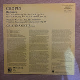 Cristina Ortiz, Chopin ‎– Cristina Ortiz Plays Chopin The Four Ballades - Vinyl LP Record - Opened  - Very-Good+ Quality (VG+) - C-Plan Audio