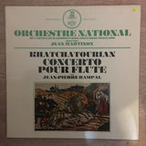 Khachaturian ‎– Concerto For Flute  - Jean-Pierre Rampal, National Orchestra Of The O.R.T.F., Jean Martinon, - Vinyl LP Record - Opened  - Very-Good+ Quality (VG+) - C-Plan Audio