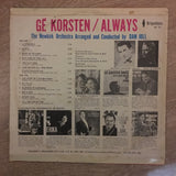 Ge Korsten - Always - Vinyl LP Record - Opened  - Very-Good Quality (VG) - C-Plan Audio