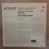 Mozart, Klassische Philharmonie Stuttgart, Karl Münchinger ‎– Symphony No. 31 In D, K.297 'Paris' / Symphony No. 35 In D, K.385 'Haffner / Symphony No. 32 In G, K.318 ‎- Vinyl LP Record - Opened  - Very-Good+ Quality (VG+) - C-Plan Audio