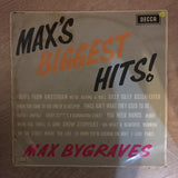 Max Bygraves - Max's Biggest Hits - Vinyl LP Record - Opened  - Very-Good- Quality (VG-) - C-Plan Audio