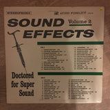 Sound Effects - Volume 2 ‎–  Vinyl Record - Opened  - Very-Good+ Quality (VG+) - C-Plan Audio