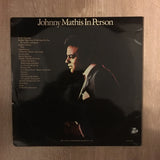 Johnny Mathis in Person - Live in Las Vegas  - Vinyl LP Record - Opened  - Very-Good+ Quality (VG+) - C-Plan Audio