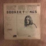 Booker T and The MG's - Doing Our Thin' - Vinyl LP Record - Opened  - Very-Good Quality (VG) - C-Plan Audio