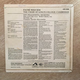 Fauré - Choir Of King's College / David Willcocks / John Carol Case / Robert Chilcott / John Wells / New Philharmonia Orchestra ‎– Requiem & Pavane - Vinyl LP Record  - Opened  - Very-Good+ Quality (VG+) - C-Plan Audio