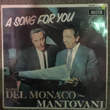 Mario Del Monaco - A Song For You - Mantovani - Vinyl LP Record - Opened  - Very-Good Quality (VG) - C-Plan Audio