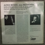 Brendel Plays Beethoven, Vienna Pro Musica Orchestra / Zubin Mehta ‎– Piano Concerto No. 5 -"Emperor" / Fantasy In G Minor - Vinyl LP Record - Opened  - Very-Good- Quality (VG-) - C-Plan Audio