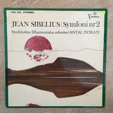 Sibelius, Dorati, Stockholm Philharmonic ‎– Symphony No. 2 ‎- Vinyl LP Record - Opened  - Very-Good+ Quality (VG+) - C-Plan Audio