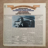 Rachmaninoff, Gary Graffman, Leonard Bernstein, New York Philharmonic ‎– Concerto No. 2 In C Minor / Rhapsody On A Theme Of Paganini - Vinyl LP Record - Opened  - Very-Good+ Quality (VG+) - C-Plan Audio