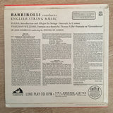 Barbirolli, Elgar, Vaughan Williams, Sinfonia Of London With Allegri String Quartet ‎– Barbirolli Conducts English String Music ‎- Vinyl LP Record - Opened  - Very-Good+ Quality (VG+) - C-Plan Audio