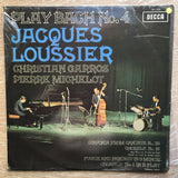 Jacques Loussier, Christian Garros, Pierre Michelot ‎– Play Bach No. 4 -  Vinyl LP Record - Very-Good+ Quality (VG+) - C-Plan Audio