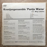 Krontjong Ensemble Pantja Warna o.l.v. Ming Luhulima ‎– Terang Bulan - Vinyl LP Record - Opened  - Very-Good Quality (VG) - C-Plan Audio