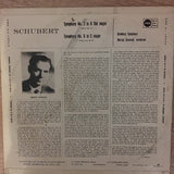 Schubert - Bamberg Symphony - Marcel Couraud ‎– Symphony No.2 In B-Flat Major / Symphony No.6 In C Major - Vinyl LP Record - Very-Good+ Quality (VG+) - C-Plan Audio