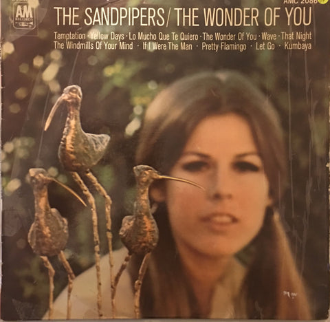 Sandpipers - The Wonder of You - Vinyl LP Record - Opened  - Good Quality (G) - C-Plan Audio