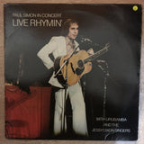 Paul Simon ‎– Live Rhymin' -  Vinyl LP Record - Very-Good+ Quality (VG+) - C-Plan Audio