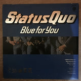 Status Quo ‎– Blue For You -  Vinyl LP Record - Very-Good+ Quality (VG+) - C-Plan Audio