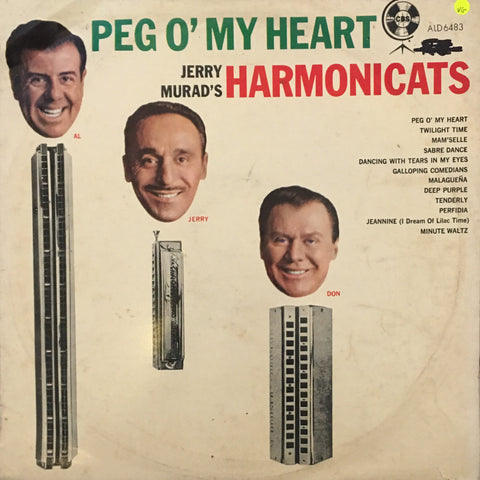 Jerry Murad's Harmonicats ‎– Peg O' My Heart -  Vinyl LP Record - Opened  - Very-Good Quality (VG) - C-Plan Audio